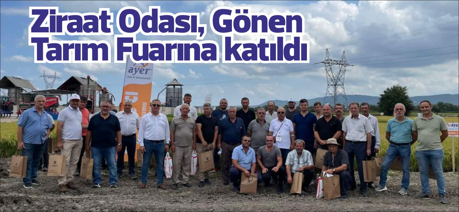 Geride bıraktığımız günlerde Tekirdağ Karaevli’de gerçekleşen tarım fuarında üye ve