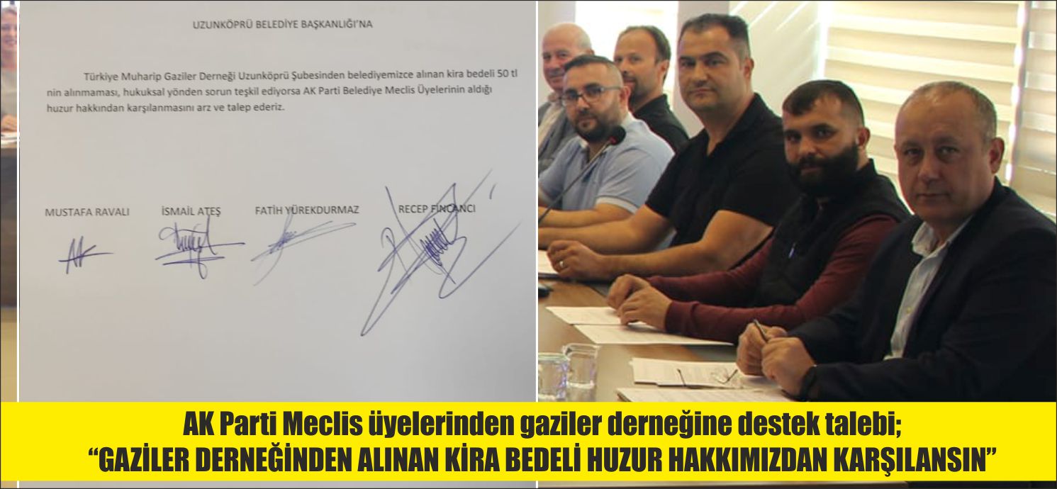 Uzunköprü Belediye Meclisi Ekim ayı olağan meclis toplantısı 5 Ekim