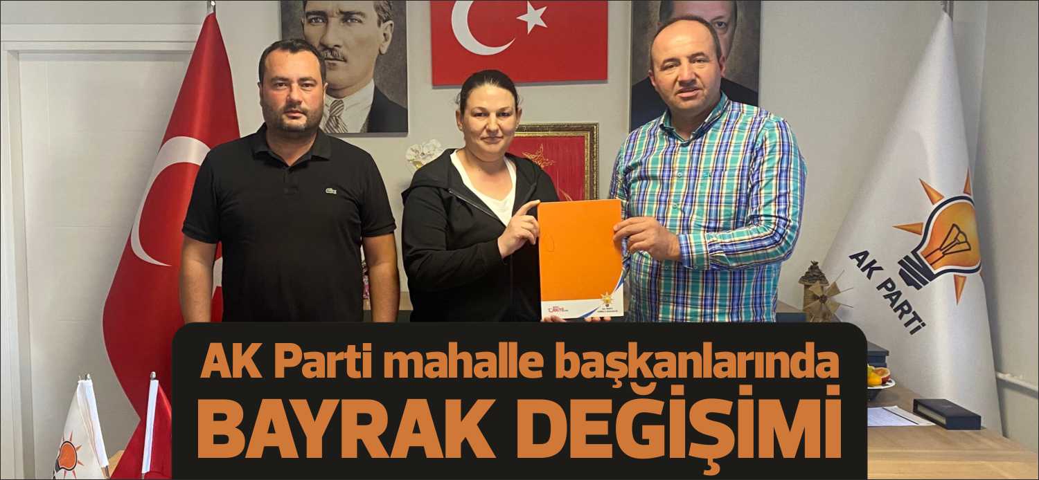 Adalet ve Kalkınma Partisi (AK Parti)’de ilçe başkanı Önder Kuruşar’ın