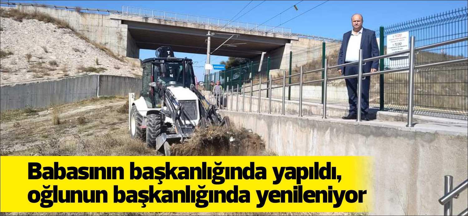 Kırcasalih Belediye Başkanı Hüseyin Tütüncü, babası  belediye eski başkanı rahmetli