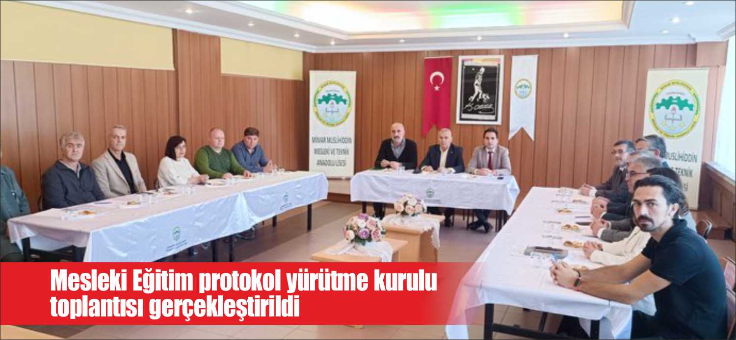 Mesleki Eğitim ile Reel sektörü birbirine entegre etmek amacıyla Türkiye