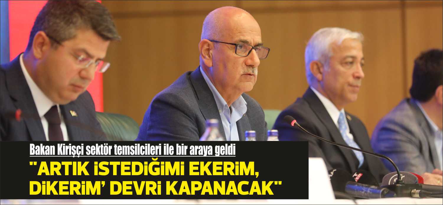 Edirne Ticaret Borsası’nda düzenlenen ‘Tarım Sektörü Temsilcileri Toplantısı’nda, üretici temsilcileri