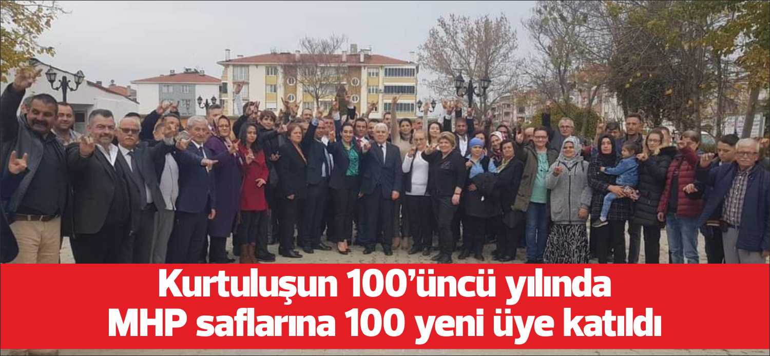 Uzunköprü’nün düşman işgalinden kurtuluşunun 100. yılında, Milliyetçi Hareket Partisi Uzunköprü