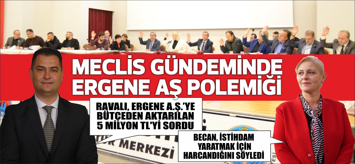 Uzunköprü Belediye Meclisinde 2023 yılı tahmini bütçe oylaması öncesinde Ak