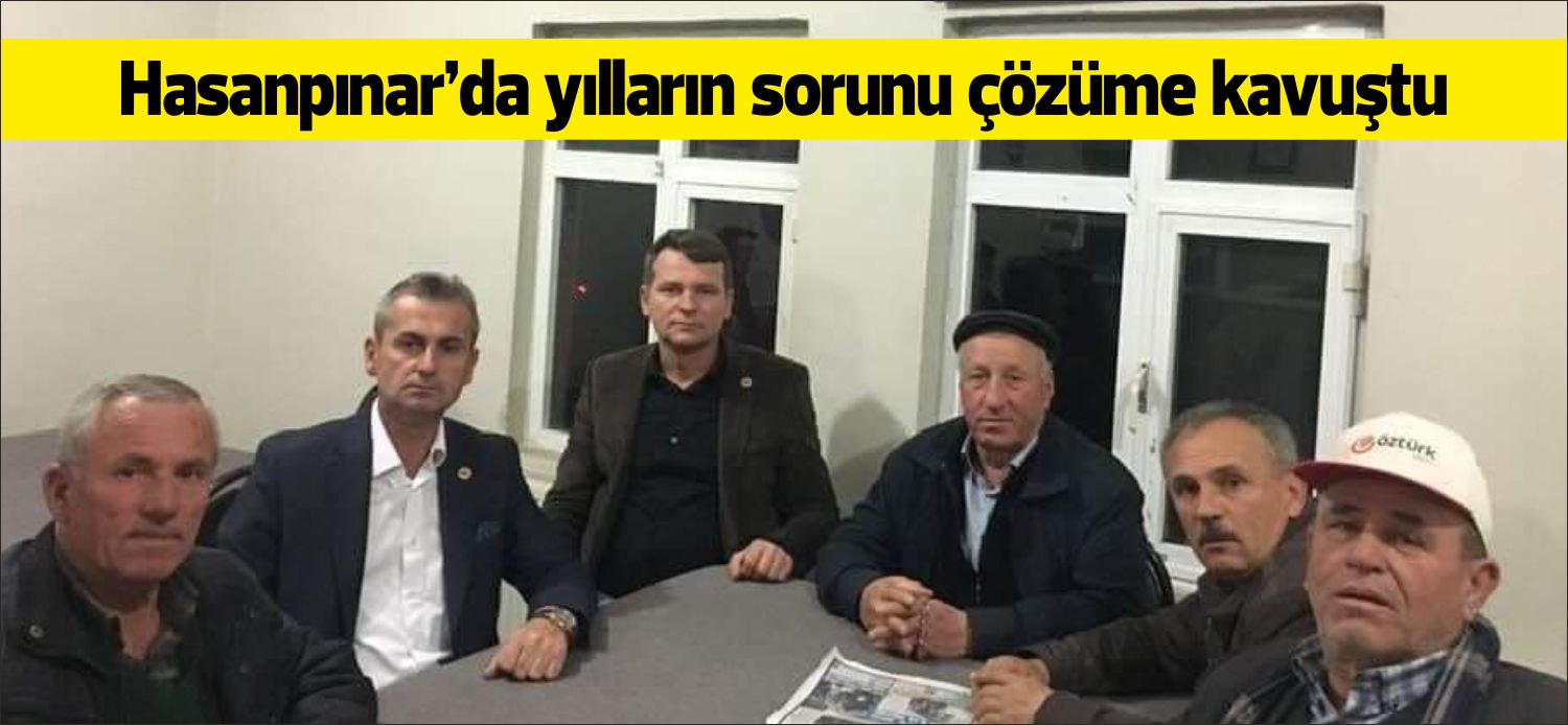 Uzunköprü’ye bağlı Hasanpınar Köyünde 2000 yılında yeniden belirlenen köy sınırlarının