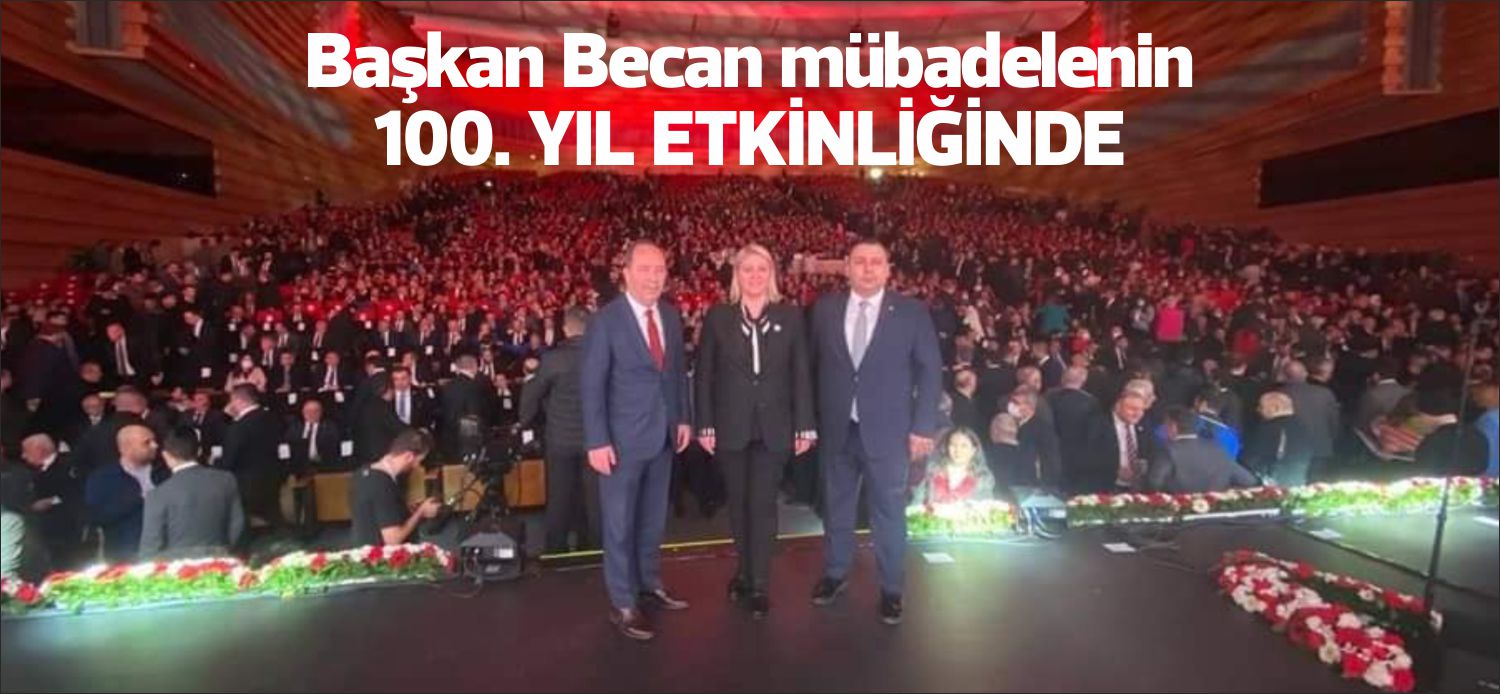 Uzunköprü Belediye Başkanı Özlem Becan, Balkan Masası tarafından mübadelenin 100.