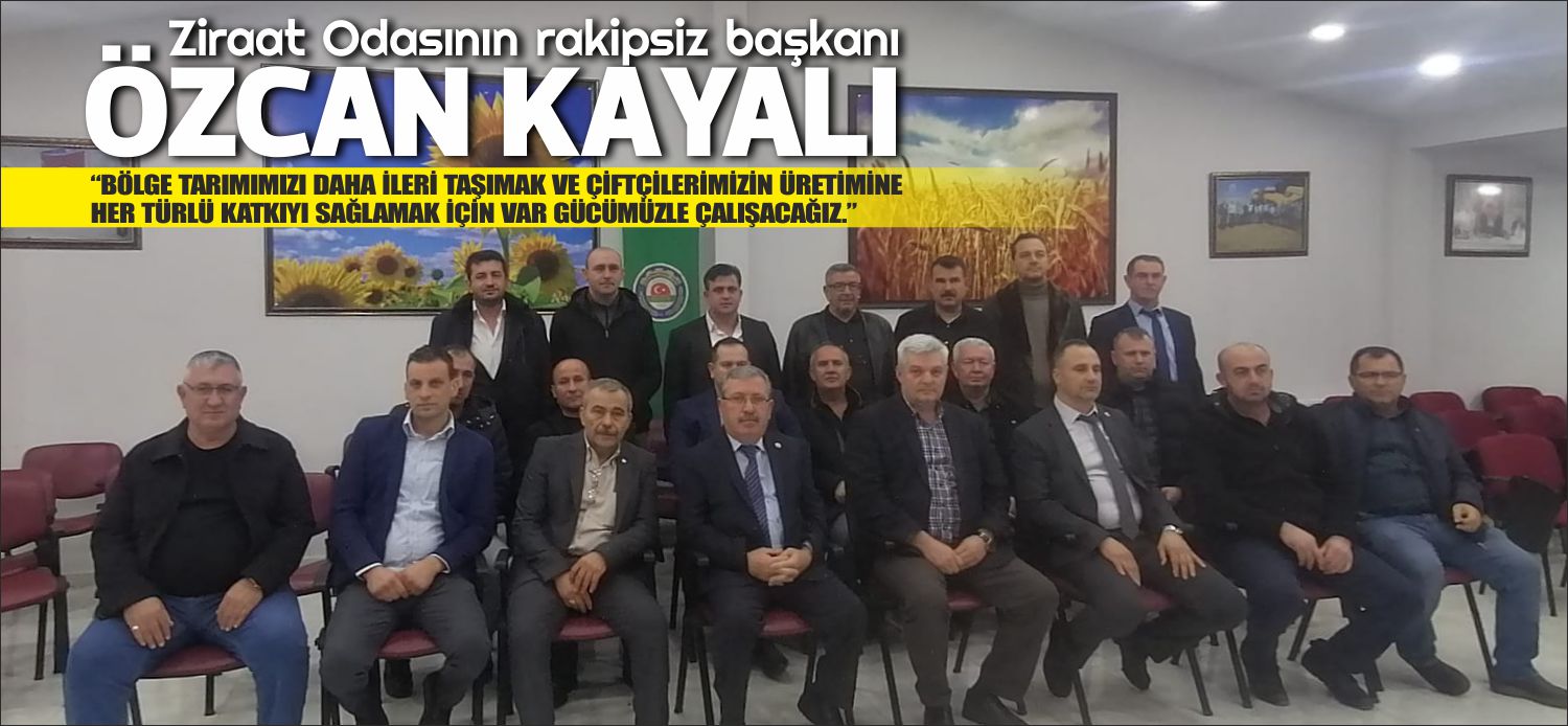 Uzunköprü Ziraat Odası delege seçimlerinin hemen ardından başkan adaylığını ilk