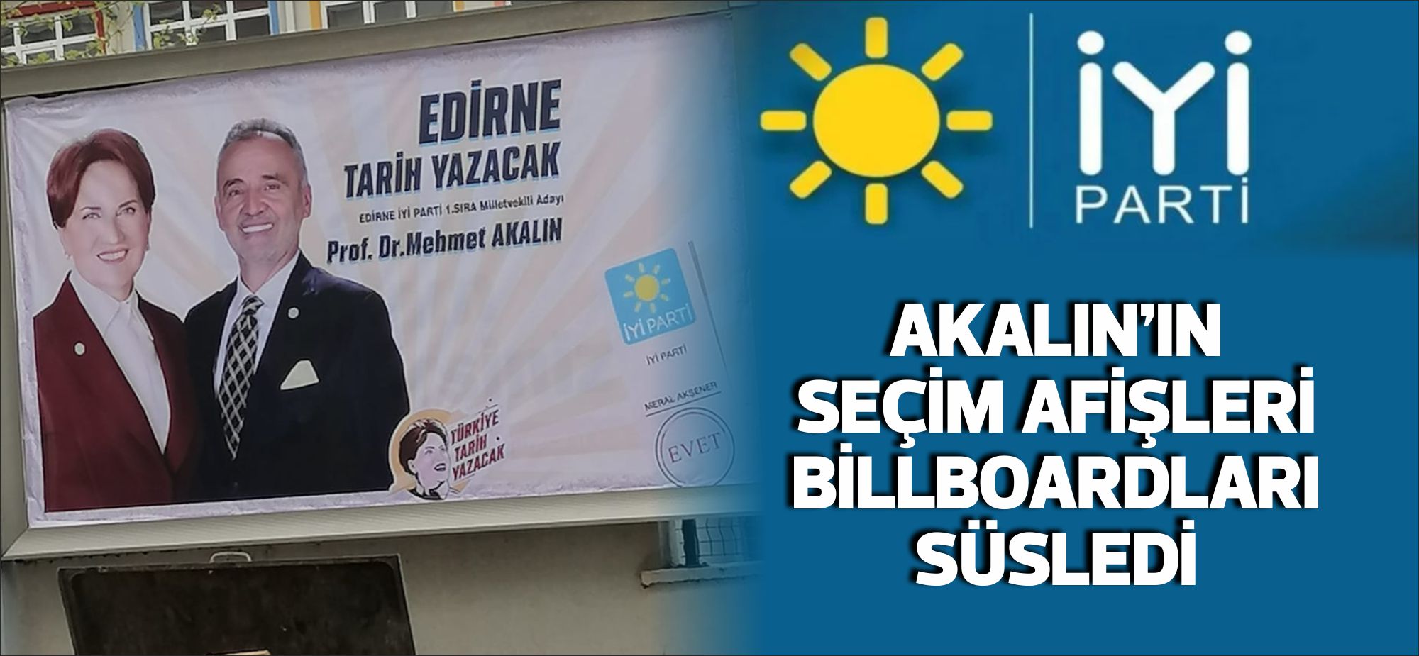 14 Mayıs tarihinde yapılacak milletvekili seçimlerinde İyi Parti’nin 1. Sıra