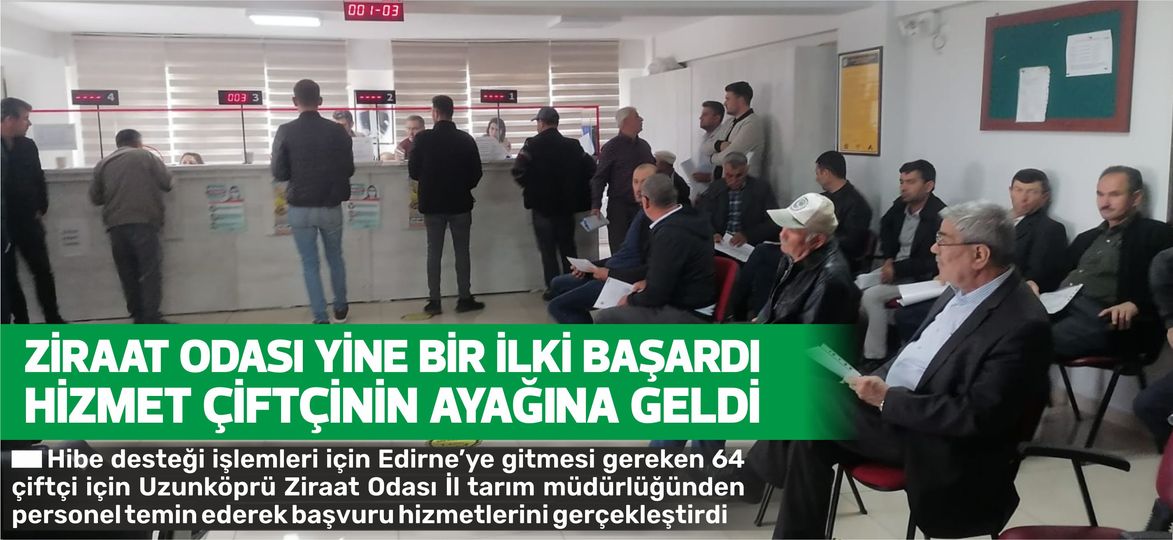 Sonuçları geride bıraktığımız günlerde açıklanan tarımsal makine ekipmanları desteğine Uzunköprü