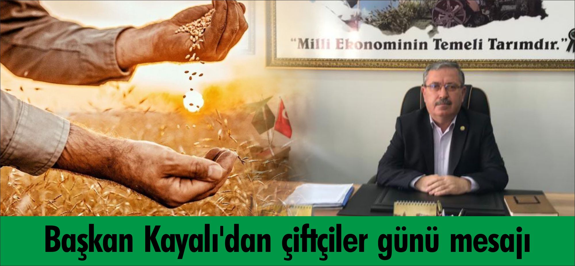 Uzunköprü Ziraat Odası Başkanı Özcan Kayalı; “Çakmak barajının bir an