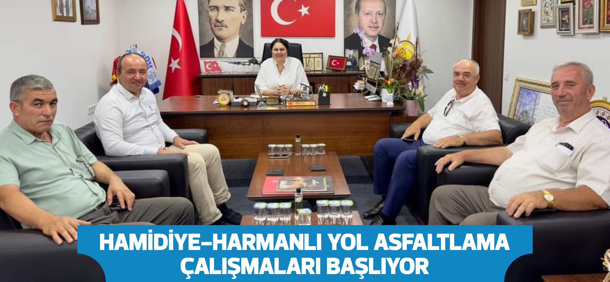 Uzun zamandır yapılması için gündemde olan ilçemize bağlı Hamidiye-Harmanlı arasında