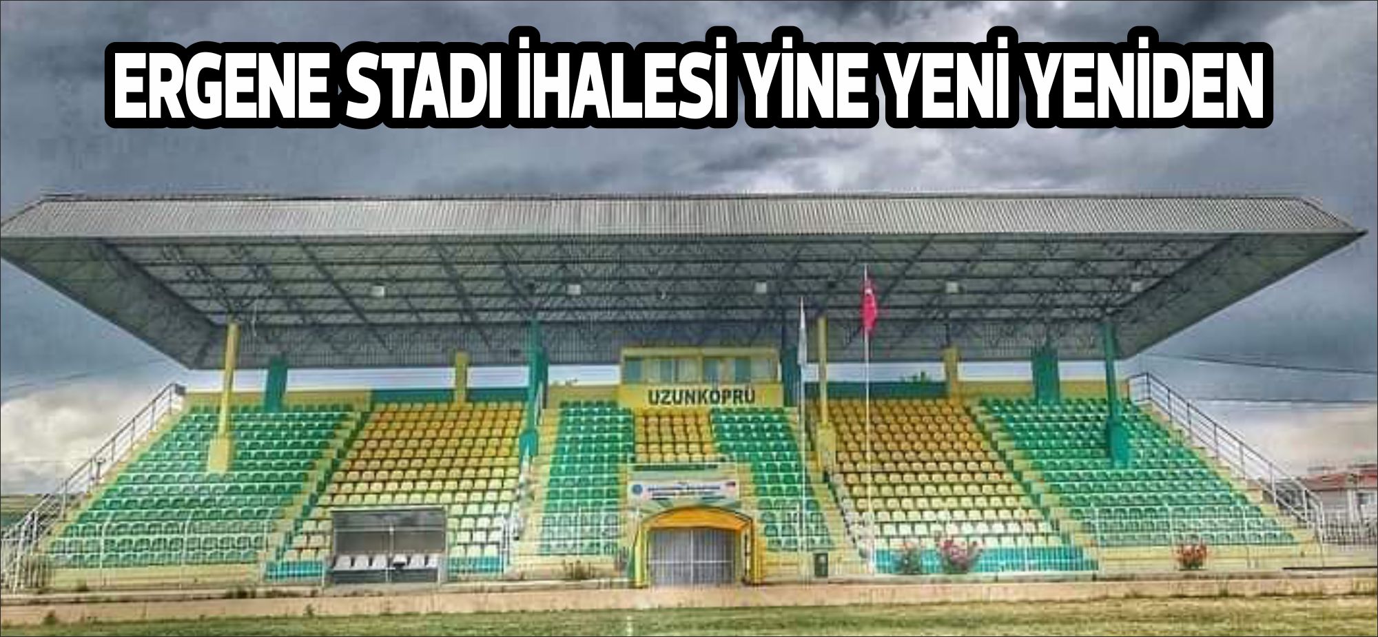 Yaklaşık 2 yıl önce yeni proje için yıkımı yapılan Ergene