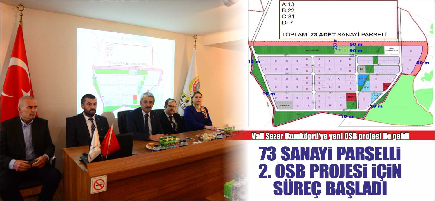 Uzunköprü’nün istihdam kaynaklı verdiği göçün önüne geçip ilçe ekonomisine mutlak