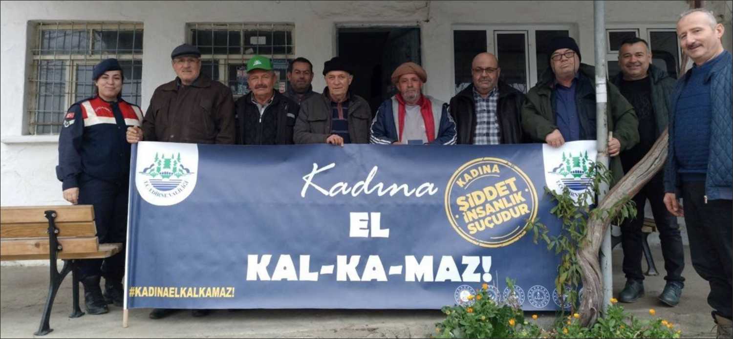 Edirne’de jandarma ekipleri, ilçemize bağlı Bıldır köyünde aile içi şiddetle