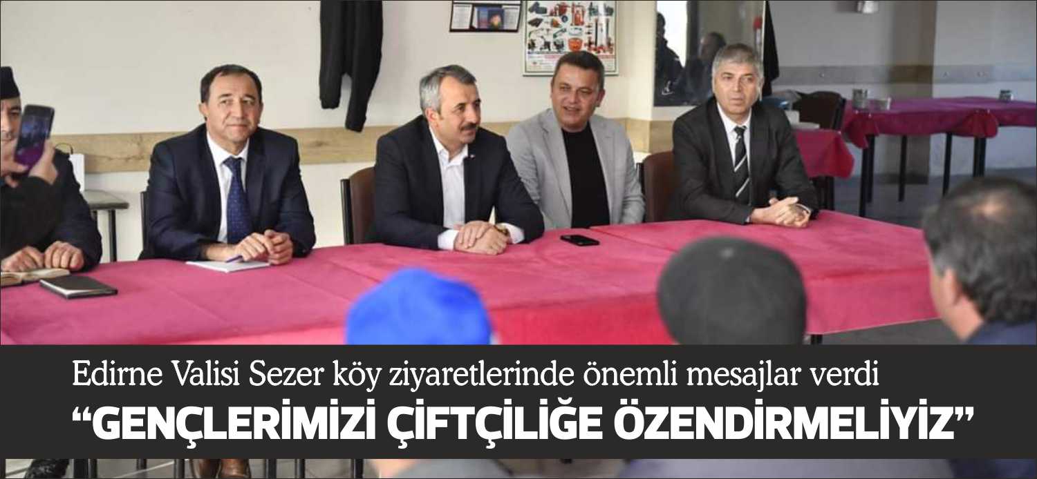 Edirne Valisi Yunus Sezer, Eşi Canan Sezer ile birlikte gerçekleştirdiği