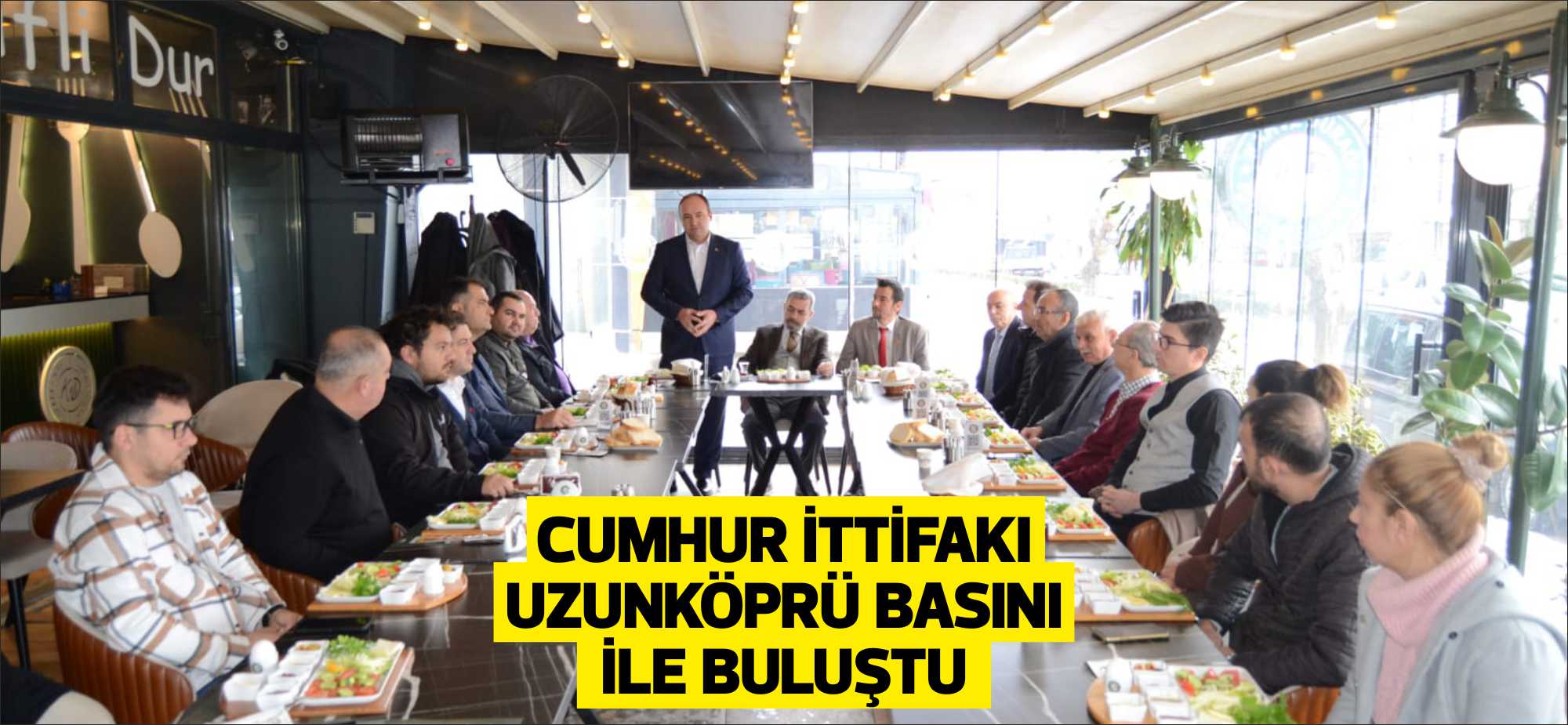 10 Ocak Çalışan Gazeteciler vesilesiyle AK Parti ve MHP Uzunköprü