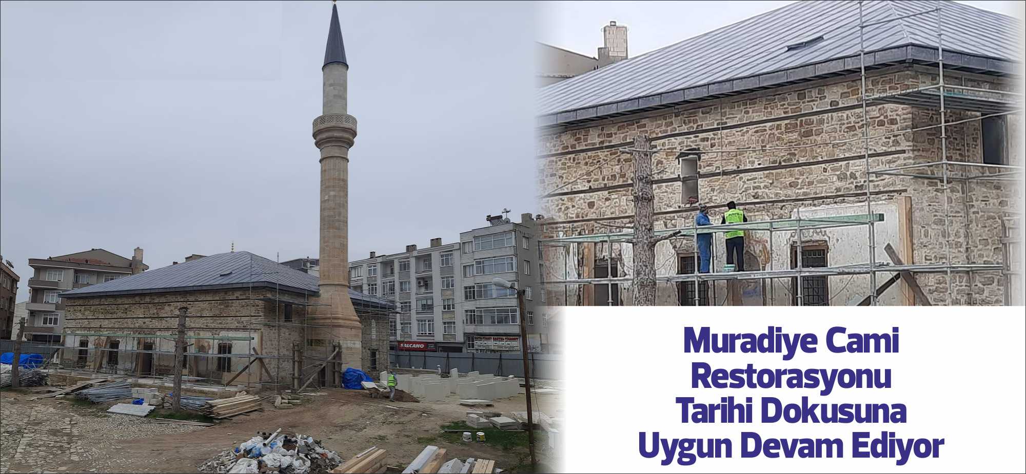 Osmanlı dönemine ait beşik örtüsü camilerin en büyüğü olarak 1443