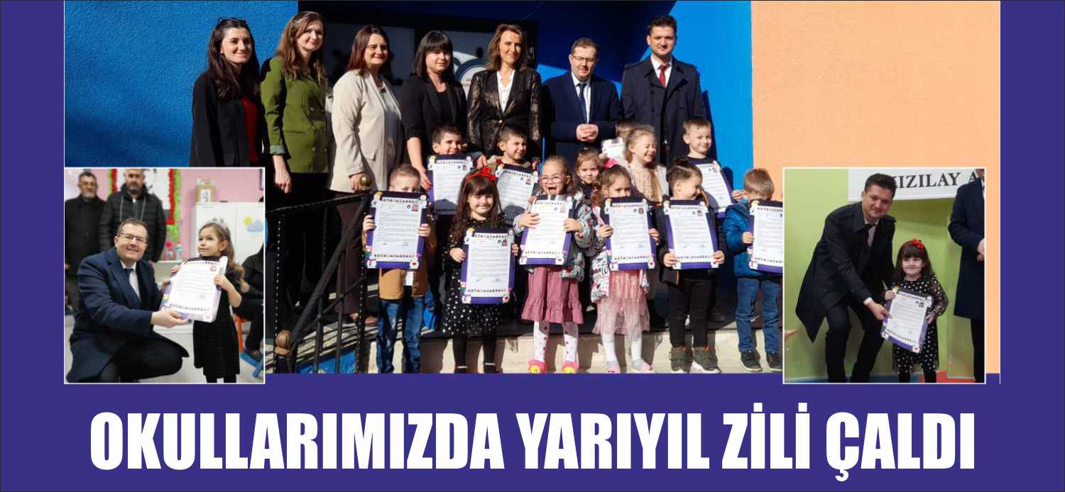2023-2024 eğitim öğretim yılı 1. dönemi sona erdi. Uzunköprü’de bu