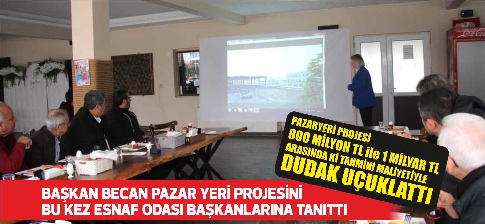 Uzunköprü’de yıllardır siyasi malzeme olmaktan ileri gidemeyen pazar yeri projesi