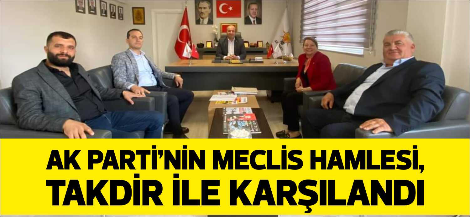 Uzunköprü Belediye meclisinin Nisan ayı toplantısında Ak Parti Uzunköprü İlçe