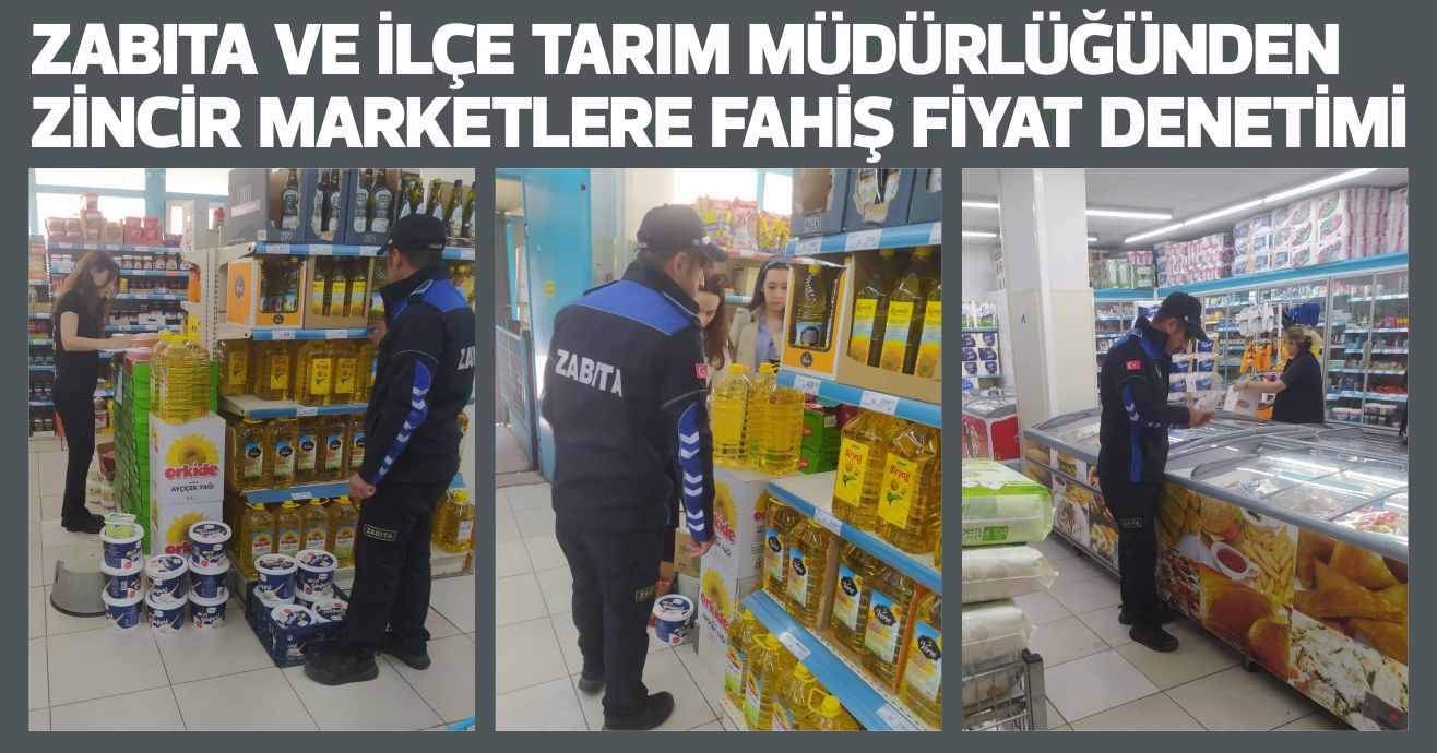 Uzunköprü Belediyesi Zabıta Müdürlüğüne bağlı ekipler ile Uzunköprü ilçe tarım