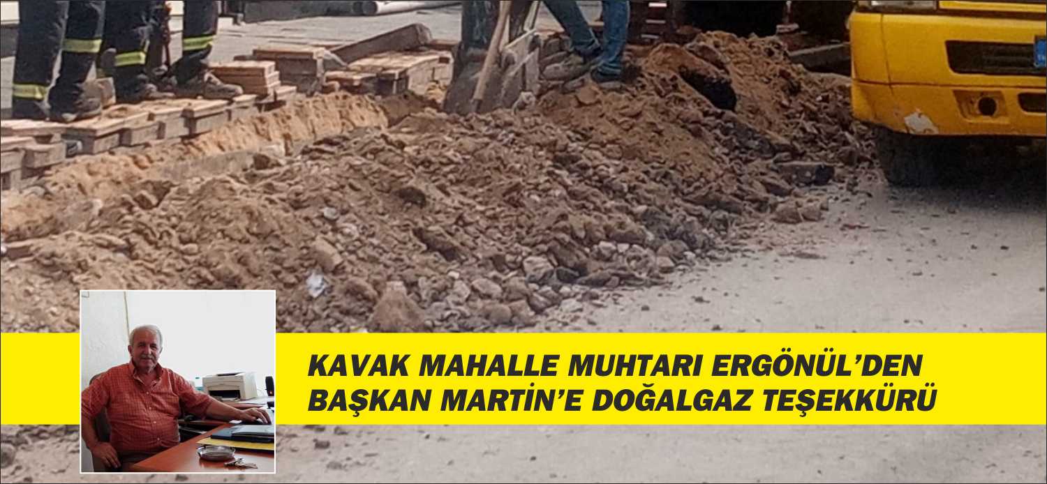 İlçemizde devam eden doğalgaz ana boru hattı çalışmalarının da  Atatürk