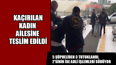 Tekirdağ’ın Çerkezköy ilçesinde 22 Mart’ta zorla bir araca bindirilerek kaçırılan