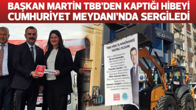 Türkiye Belediyeler Birliği (TBB) tarafından Uzunköprü Belediyesi’ne hibe edilen iş