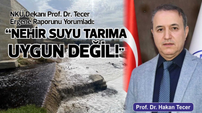 Tekirdağ Namık Kemal Üniversitesi (NKÜ) Çorlu Mühendislik Fakültesi Dekanı Prof.