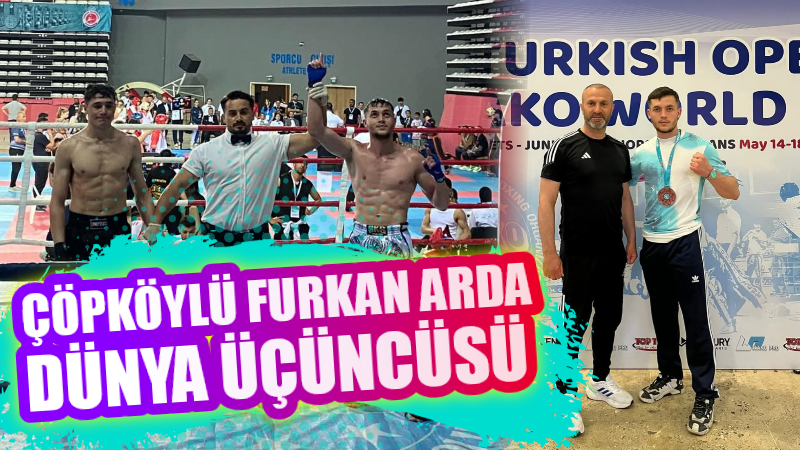Uzunköprü’nün gururu, Çöpköylü genç yetenek Furkan Arda, Antalya’da düzenlenen Kick