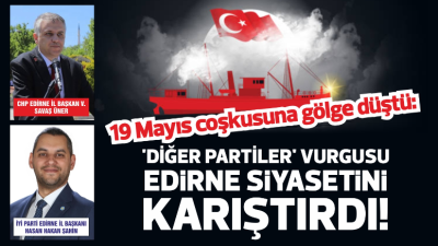 Edirne Gençlik ve Spor İl Müdürü Selim Ak’ın 19 Mayıs