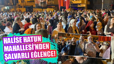 Uzunköprü’de kadınlara özel düzenlenen Şalvar Gecesi, coşkulu ve samimi anlara sahne