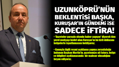 ‘Gazeteler parayla olumlu haber yapıyor’ diyerek tüm yerel medyayı hedef