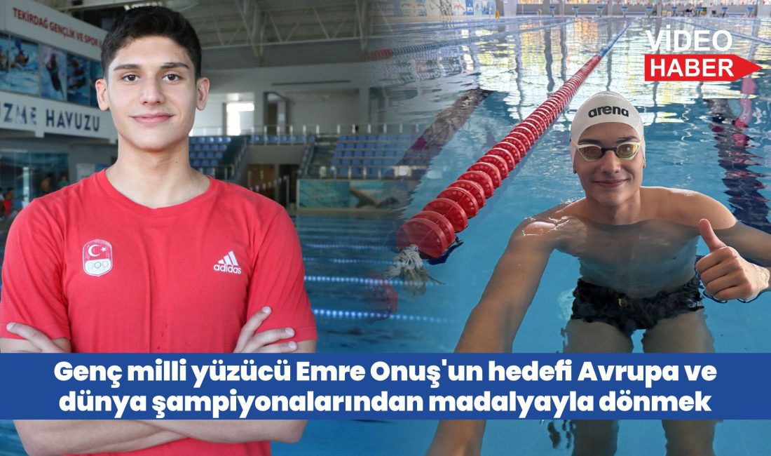 Yüzmede 6 Türkiye şampiyonluğu ve farklı kategorilerde 90 madalyası bulunan