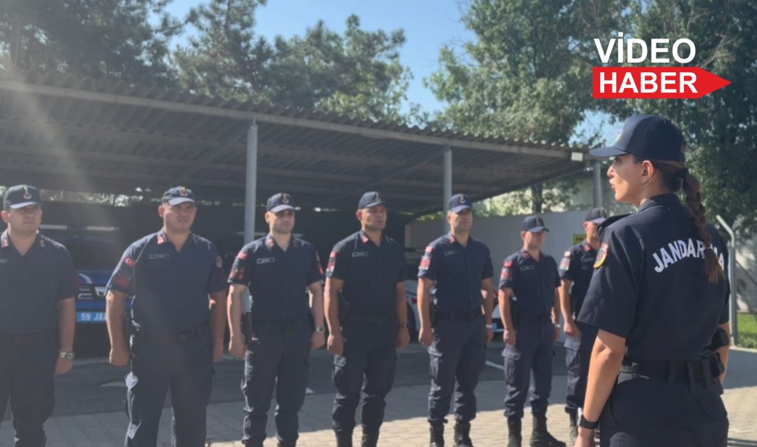 Tekirdağ’ın Muratlı ilçesinde göreve başlayan Teğmen Elifnur Dağdeviren, kentin ilk