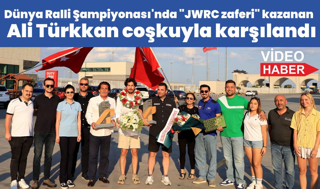Dünya Ralli Şampiyonası'nda JWRC zaferi kazanan pilot Ali Türkkan, İpsala