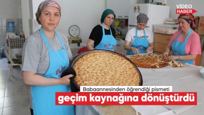 Babaannesinden öğrendiği geleneksel karanfilli pismeti yeniden üretmeye başlayarak hem ev