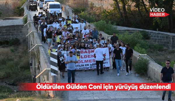 Edirne'de bıçaklanarak öldürülen 15 yaşındaki Gülden Coni için yürüyüş düzenlendi.