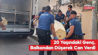 5. kattan beton zemine düşen 20 Yaşındaki Genç hayatını kaybetti.