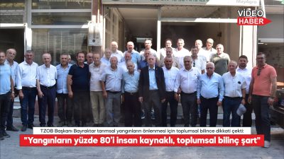 "Yangınların yüzde 80’i insan kaynaklı, toplumsal bilinç şart"