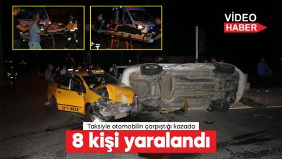 A.Y'nin kullandığı 17 T 0029 plakalı ticari taksi ile F.K.