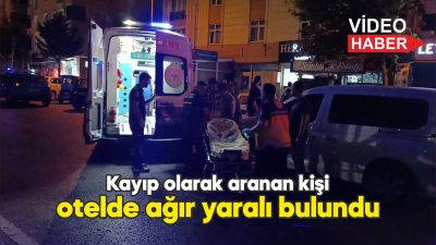 Namık Kemal Bulvarı üzerindeki bir otelde olduğu tespit edilen A.T'yi