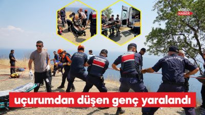 Uçurumdan Yaralı Kurtarma Operasyonu