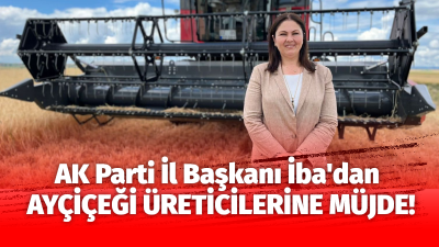 AK Parti Edirne il başkanı Belgin İba, Cumhurbaşkanı Recep Tayyip