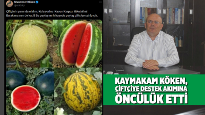 Uzunköprü ilçesinde yeni görevine başlayan Kaymakam Muammer Köken, sosyal medyada