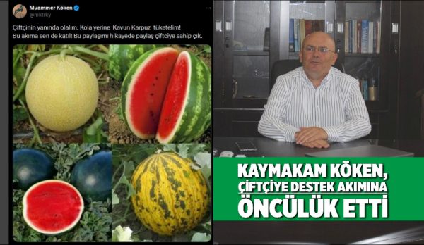 Uzunköprü ilçesinde yeni görevine başlayan Kaymakam Muammer Köken, sosyal medyada