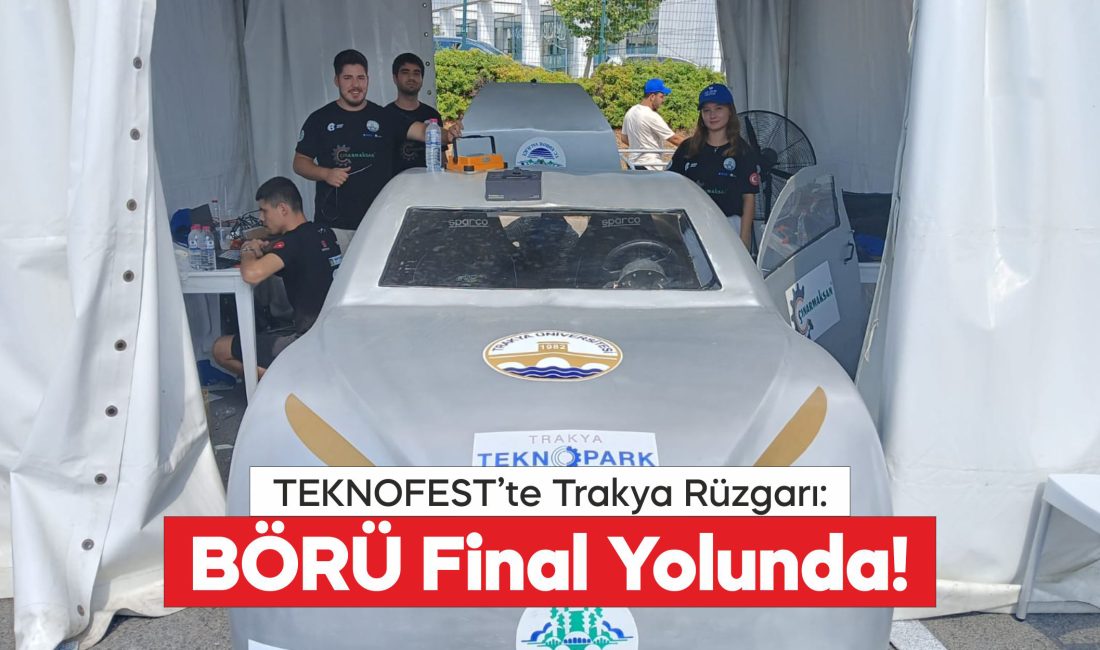 TÜ öğrencileri geliştirdikleri otonom araç BÖRÜ'yle TEKNOFEST'te zirveyi hedefliyor