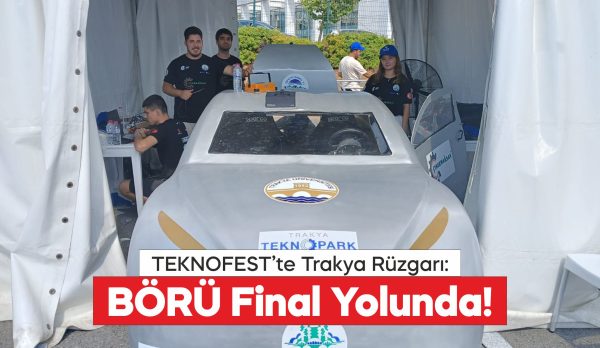 TÜ öğrencileri geliştirdikleri otonom araç BÖRÜ'yle TEKNOFEST'te zirveyi hedefliyor