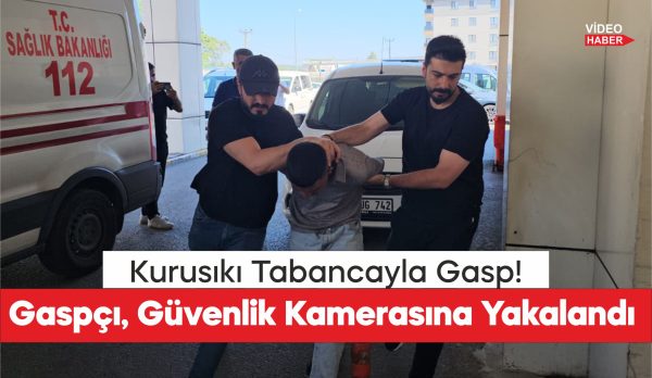 Gaspçı, Güvenlik Kamerasına Yakalandı.