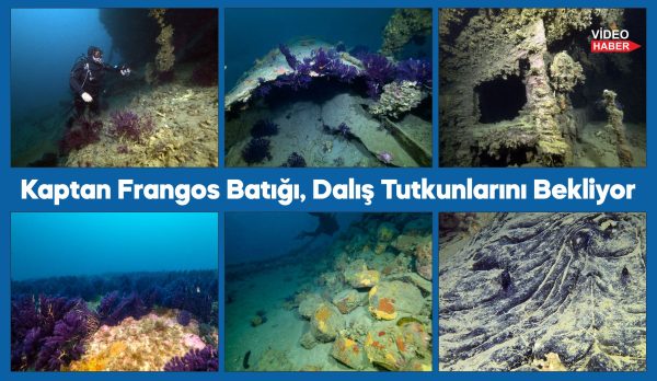 Çanakkale Boğazı, tarihi batıklarının yanı sıra su altı meraklılarının ilgisini